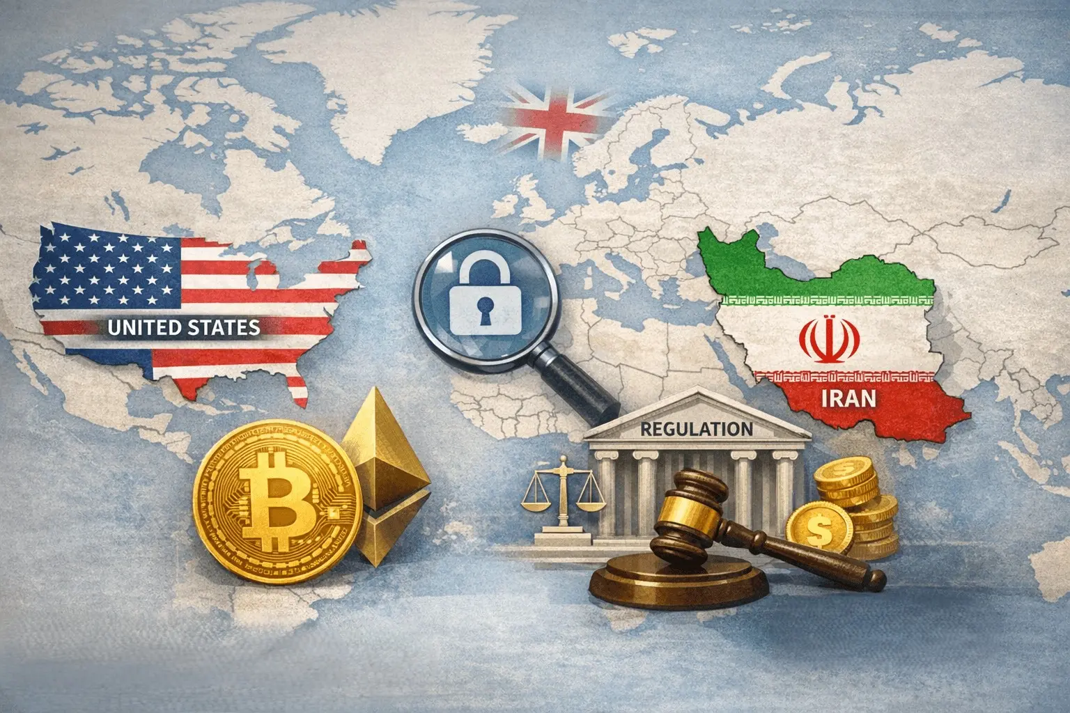 آمریکا حلقه تحریم رمزارزی ایران را تنگتر کرد