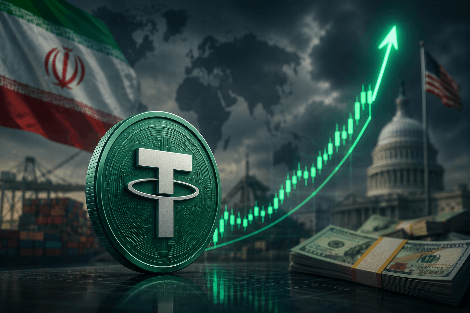 تتر در آستانه رکورد تاریخی